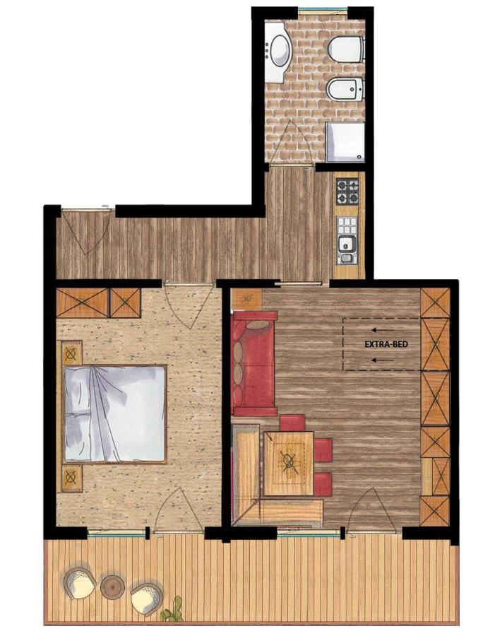 Residence Costa Burjada コルフォスコ エクステリア 写真